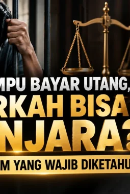 Tidak Mampu Bayar Utang, Benarkah Bisa Dipenjara? Ini Fakta Hukum yang Wajib Diketahui