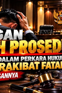 Jangan Salah Prosedur! Kesalahan dalam Perkara Hukum Bisa Berakibat Fatal, Ini Penjelasannya