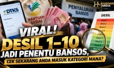 VIRAL! DESIL 1–10 Jadi Penentu Bansos, Cek Sekarang Anda Masuk Kategori Mana?