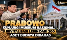 PRABOWO KUNJUNGI MUSEUM NASIONAL, REVITALISASI LEBIH DARI 200 ASET BUDAYA DIBAHAS